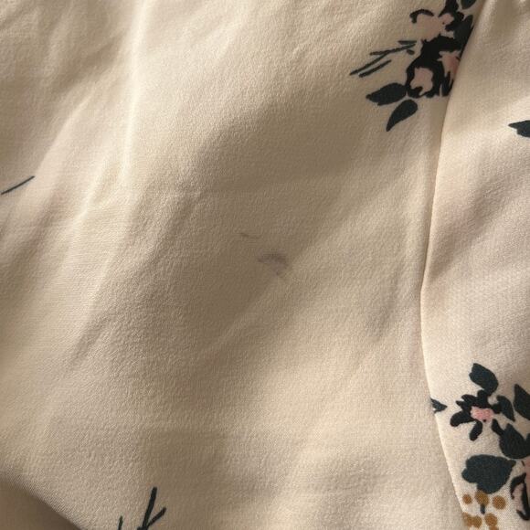 ALC Women's size 2 Silk Floral Sana Mini Dress Flounce Hem Brunch Going Out - Picture 9 of 9